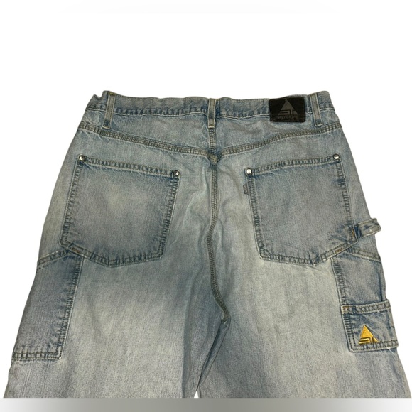 Light Blue Vintage Men’s Levi’s SilverTab Carpenter Jeans - W36 x L32 - Picture 12 of 15